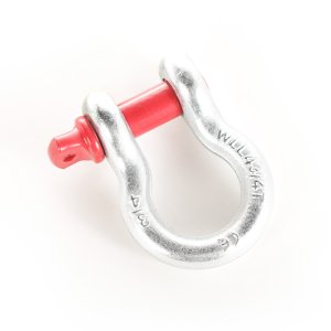 Jeep Wrangler D-Ring Shackle - Rugged Ridge - 3/4 inch, 9500 lbs. - Galvanized - `00-`06 Jeep Wrangler D-Ring Shackle - Rugged Ridge - 3/4 inch, 9500 lbs. - Galvanized - `00-`06